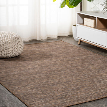 Ethan Modern Flatweave Solid  Area Rug